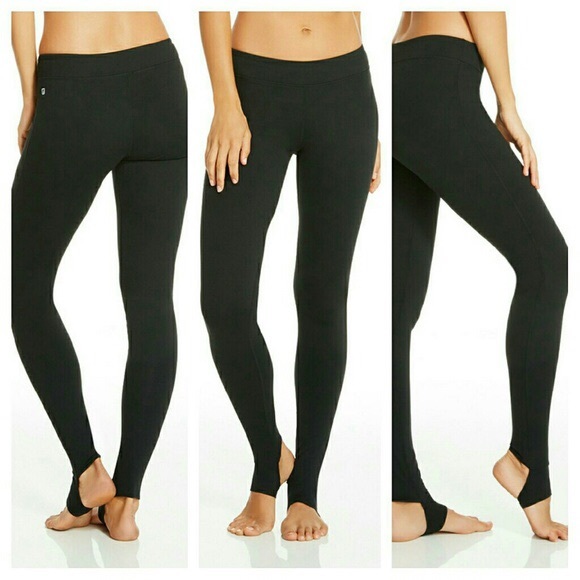 Fabletics Pants - Fabletics by Kate Hudson Black Stirrup Leggings
